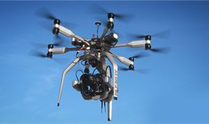 Intuitive Aerial drone supports UHD cameras