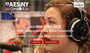 Advance registration open for October's AES show in NYC