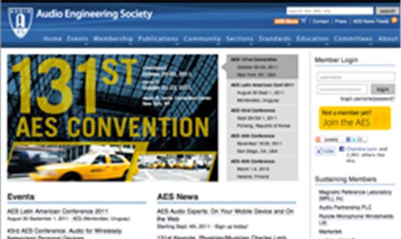 AES sessions to look at pro audio history