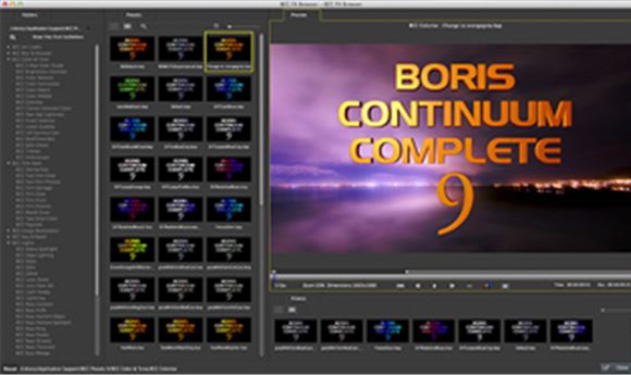 NAB 2014: Boris FX's BCC 9 includes 200+ filters