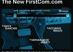 Firstcom's new site simplifies music searches