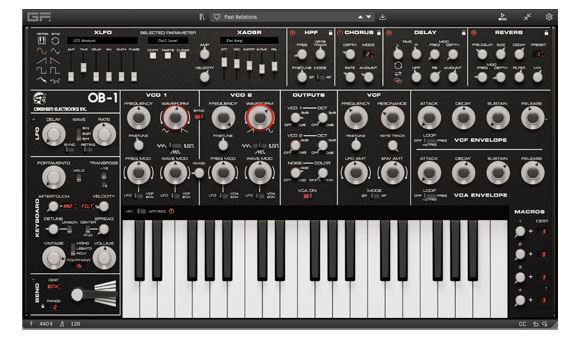 Review: GForce Software's Oberheim OB-1 plug-in