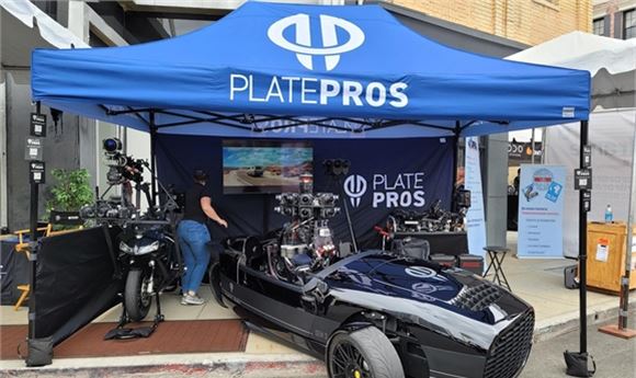 Plate Pros showcases photographed & CG 360' car plates