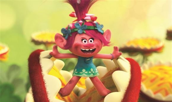 YARN, POPPY: Bridget, stop!, Trolls (2016) Animation