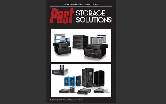Magazine cover featuring various server hardware, storage arrays, and data management software.
