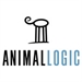 A stylized black line drawing of a classical column above the text 'ANIMAL LOGIC'.