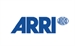 Blue ARRI logo on a white background.
