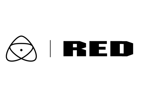 Black logo featuring a stylized atomic symbol next to the word RED in bold capital letters.