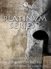 Album cover featuring a large, weathered stone mask and text reading The Platinum Series 1.