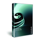 A software box for Autodesk 3ds Max featuring a green and black abstract design.
