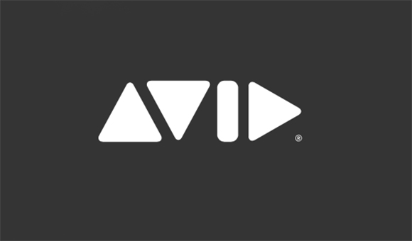 White Avid logo consisting of geometric shapes on a dark gray background.