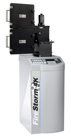 A white and black FireStorm 4K scientific laboratory device against a white background.