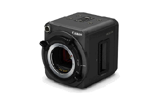 A black Canon EOS M50 Mark II mirrorless camera body shown from a three-quarter angle.