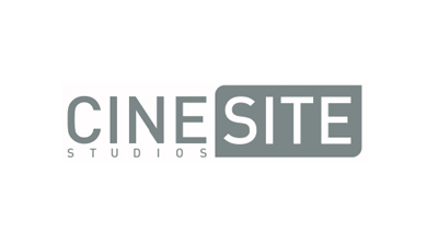 CINESITE logo with STUDIOS written below the first part.