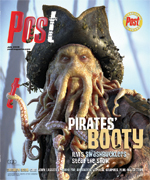 Davy Jones, a character with a tentacled face and a pirate hat, is featured on the cover of Post magazine with the headline P