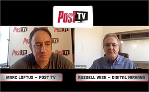 Split-screen video call featuring Marc Loftus on the left and Russell Wise on the right.