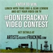 Text overlay on a landscape background announcing a video contest with prizes and a website URL.