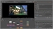 A digital interface of a video editing program showing a timeline, preview window, and various tool panels.
