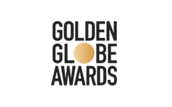 The Golden Globe Awards logo with black text and a gold circle replacing the letter O in Globe.