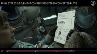 A person in a flight suit holds a manual showing a parachute diagram inside a dark spacecraft cabin.