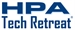 Blue text logo reading HPA Tech Retreat.