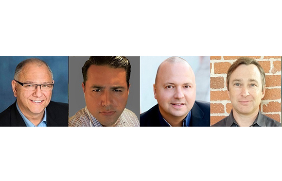 Four separate headshots of men arranged side-by-side.