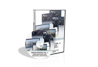 A software box and a CD labeled Mocha Master Vol. 1 on a white background.