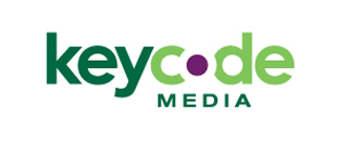 Keycode Media logo with green text and a purple dot.
