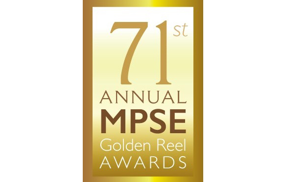 Gold logo for the 71st Annual MPSE Golden Reel Awards.