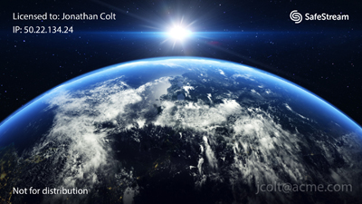 A view of Earth from space with clouds and oceans under a bright sun rising over the horizon.