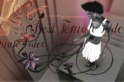 Stylized illustration of a woman in a white dress with dark floral patterns overlaid on the image.