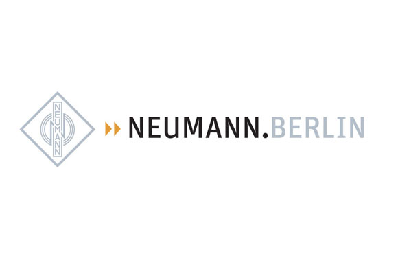 Neumann Berlin logo featuring a diamond emblem and text.