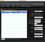 Software interface displaying a list of quarantined volumes with various management options on the right.