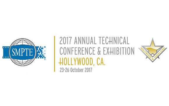 SMPTE logo and text for the 2017 Annual Technical Conference & Exhibition in Hollywood, CA.