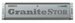GraniteStor logo on a grey rectangular background.