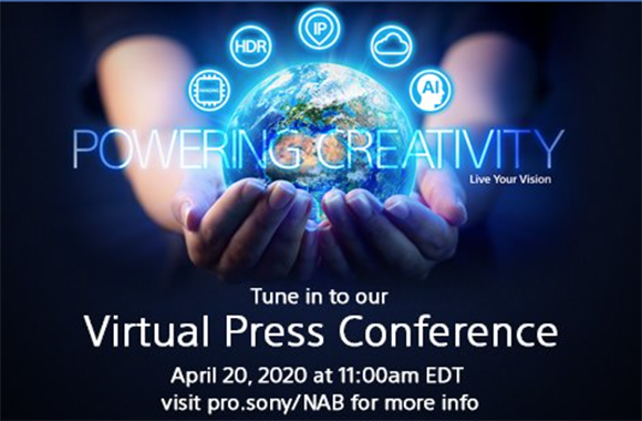 Hands cupping a glowing Earth surrounded by digital icons like HDR, AI, and IP.