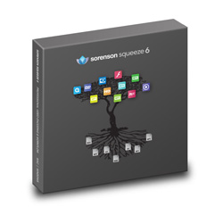 A dark gray software box featuring a tree graphic with various colorful digital file icons as leaves and roots.