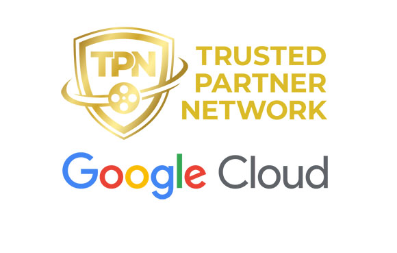 Gold TPN shield logo next to Trusted Partner Network text, with Google Cloud logo below.