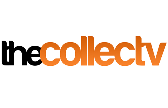 The word collecttv in lowercase, bold letters, with the word the in black and collecttv in orange.