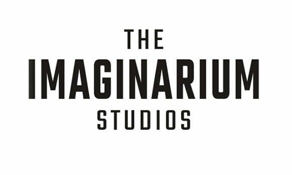 Black text on a white background reading THE IMAGINARIUM STUDIOS in a bold, sans-serif font.