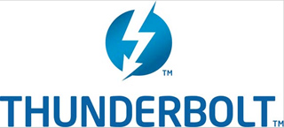 Blue Thunderbolt logo featuring a lightning bolt inside a circle above the word THUNDERBOLT.