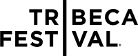 Black text reading TR Tribeca FEST VAL split by a vertical line.