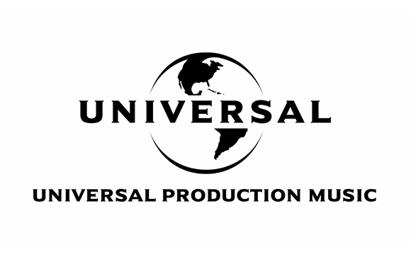Black Universal logo featuring a globe icon and text on a white background.