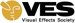 VES logo featuring a gold circular icon with a stylized face next to the letters VES and the text Visual Effects Society.