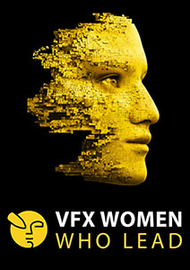 A golden human profile dissolving into digital pixels against a black background with text below.