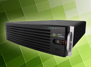 Black server unit with silver handle and green accents, labeled 'MSV 6 KORMDA', against a green tiled background.